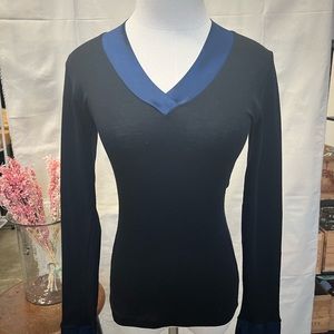 FOGAL Wool/Silk Blend Pullover